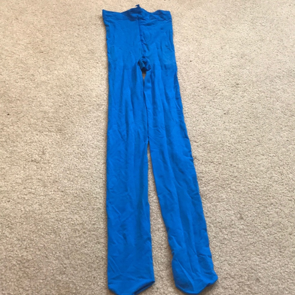 Bright Blue Tights